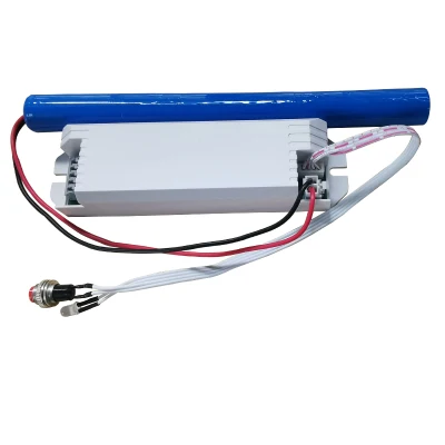 Pack d'alimentation de secours LED rechargeable de conception économique pour tube lumineux