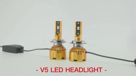 Projecteur à LED CREE H4 HB2 Ampoule de phares à LED à faisceau haut et bas